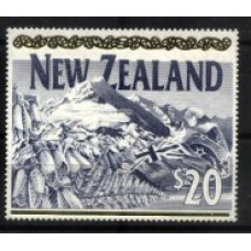 NOVA ZELÂNDIA, 1994, MONTE COOK, BANDEIRA E FLORES, YV#1276, MNH